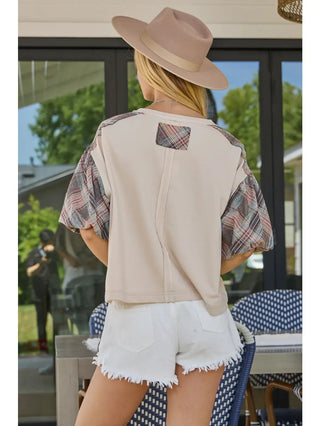 Print French Terry Top