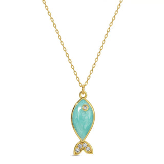 Fish Pendant Necklace