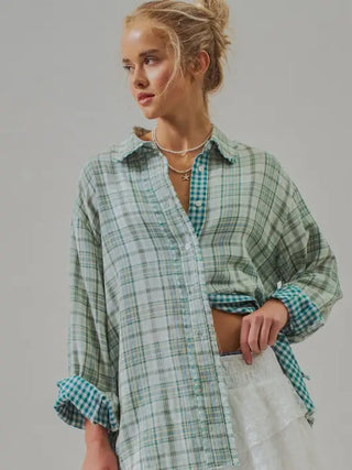 Double Gauze Button Down Shirt
