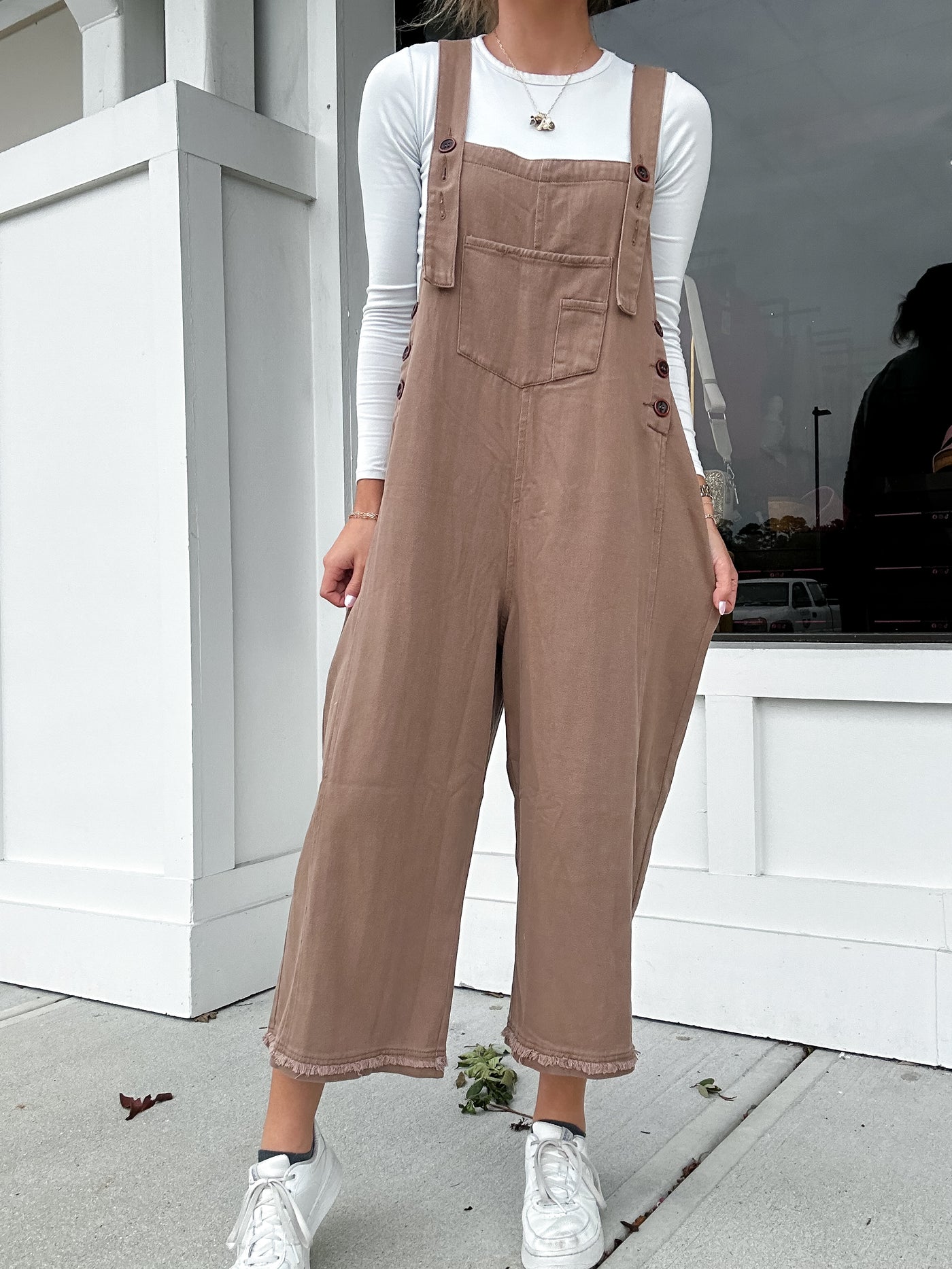 Ella Twill Jumper Pants