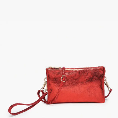 Riley 3 Compartment Wristlet/Crossbody