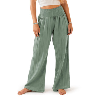 Everyday Casual Wide Leg Cotton Pant
