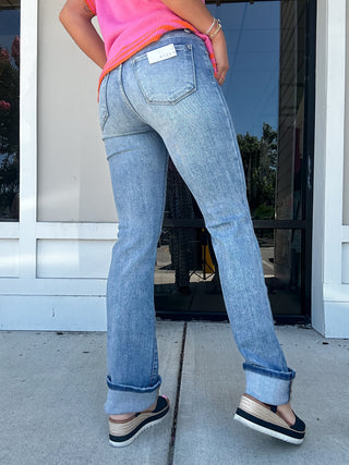 Risen Mid Rise Dolly Jean