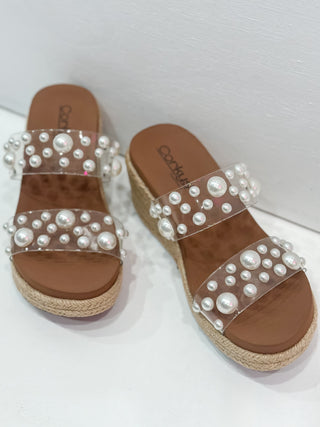 Corky's She's Here Sandal - Clear