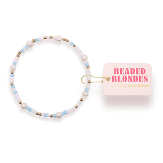 Beaded Blondes Blue Pearl Sprinkle