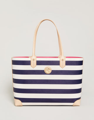 Spartina Tote Bag Navy Stripe