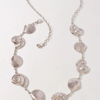 Metal Shell Chain Belt