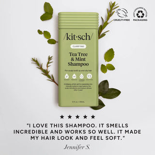 KITSCH Clarifying Tea Tree & Mint Shampoo