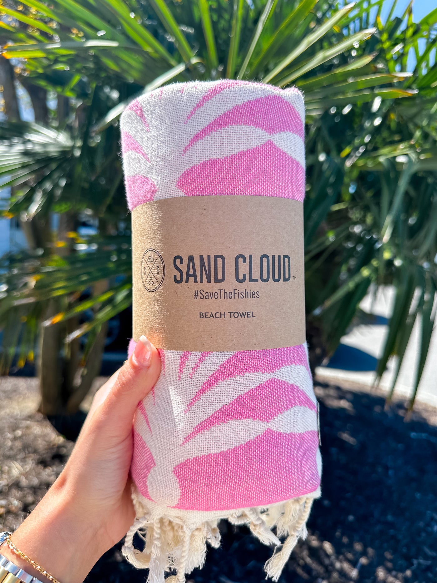 Sand Cloud Fan Palm Beach Towel
