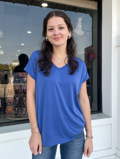 Modal Soft V-Neck Tee