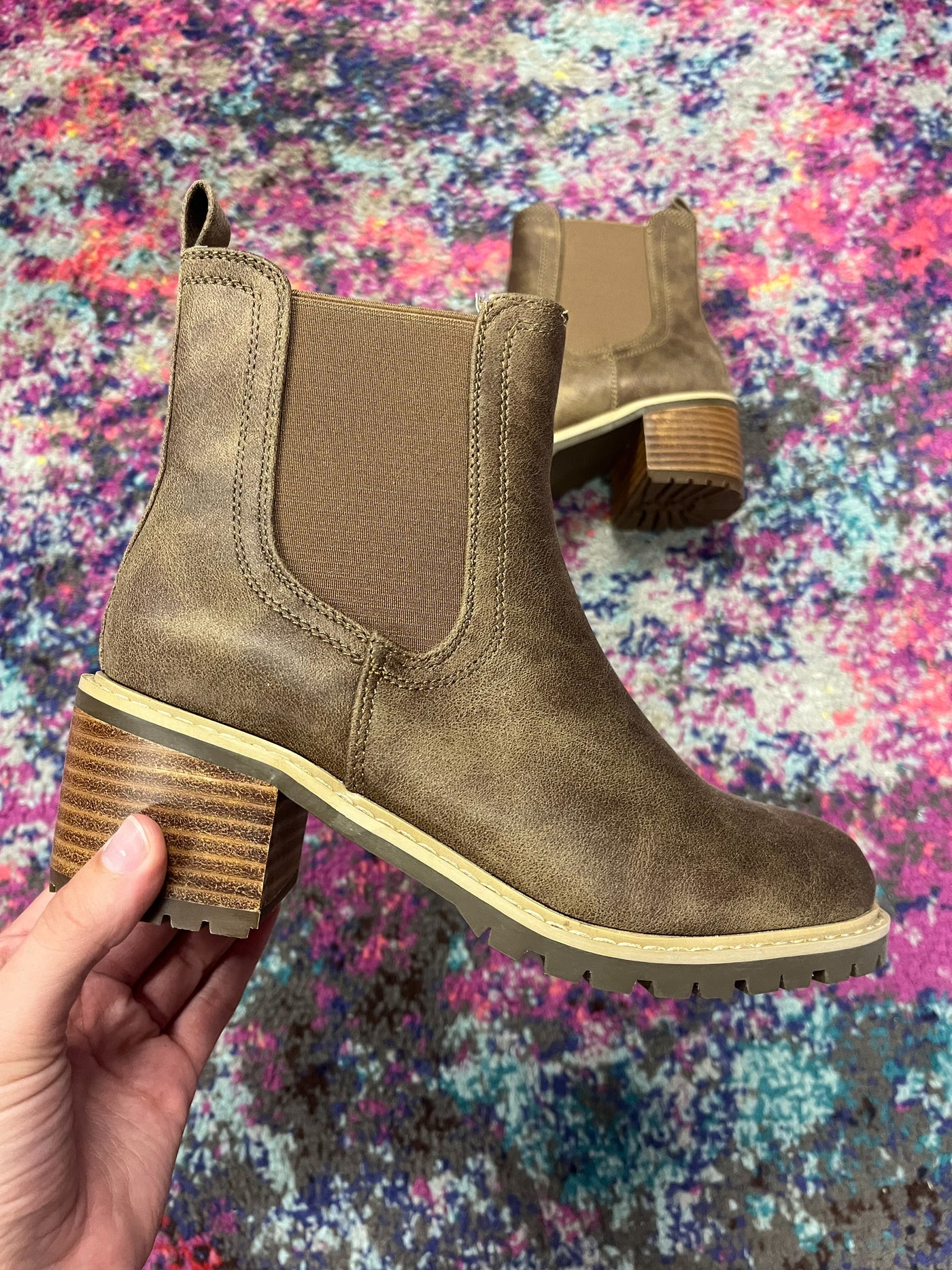 Corky's Doohickey Bootie - Taupe