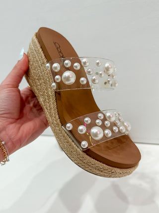 Corky's She's Here Sandal - Clear