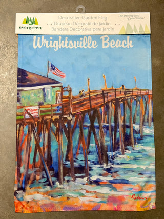 Wrightsville Beach Custom Garden Flag