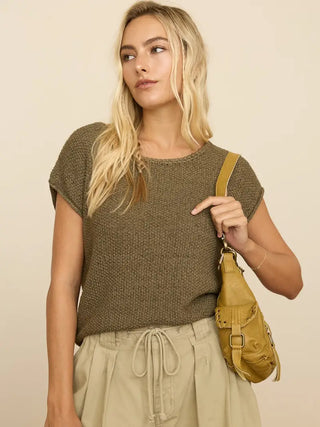 Textured Extended Sleeve Sweater