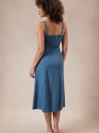 Polka Dot Patriot Midi Dress