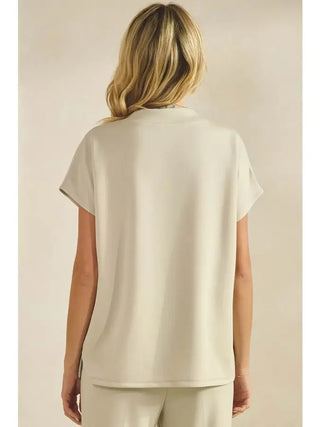 V-Neck Modal Scuba Top