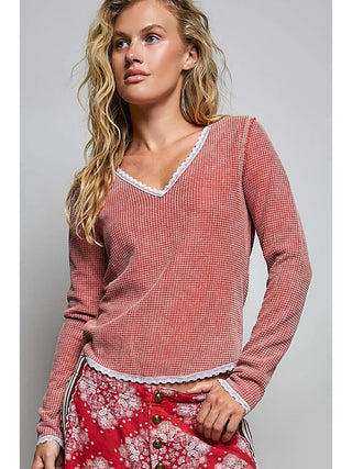 Pol Vintage Trim Top