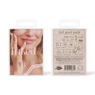 Inked by Dani Temporary Tattoo Packs