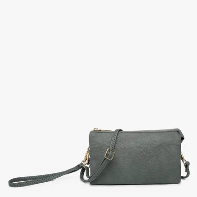 Riley 3 Compartment Wristlet/Crossbody
