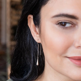 Refined Earring Collection - Teardrop Threader