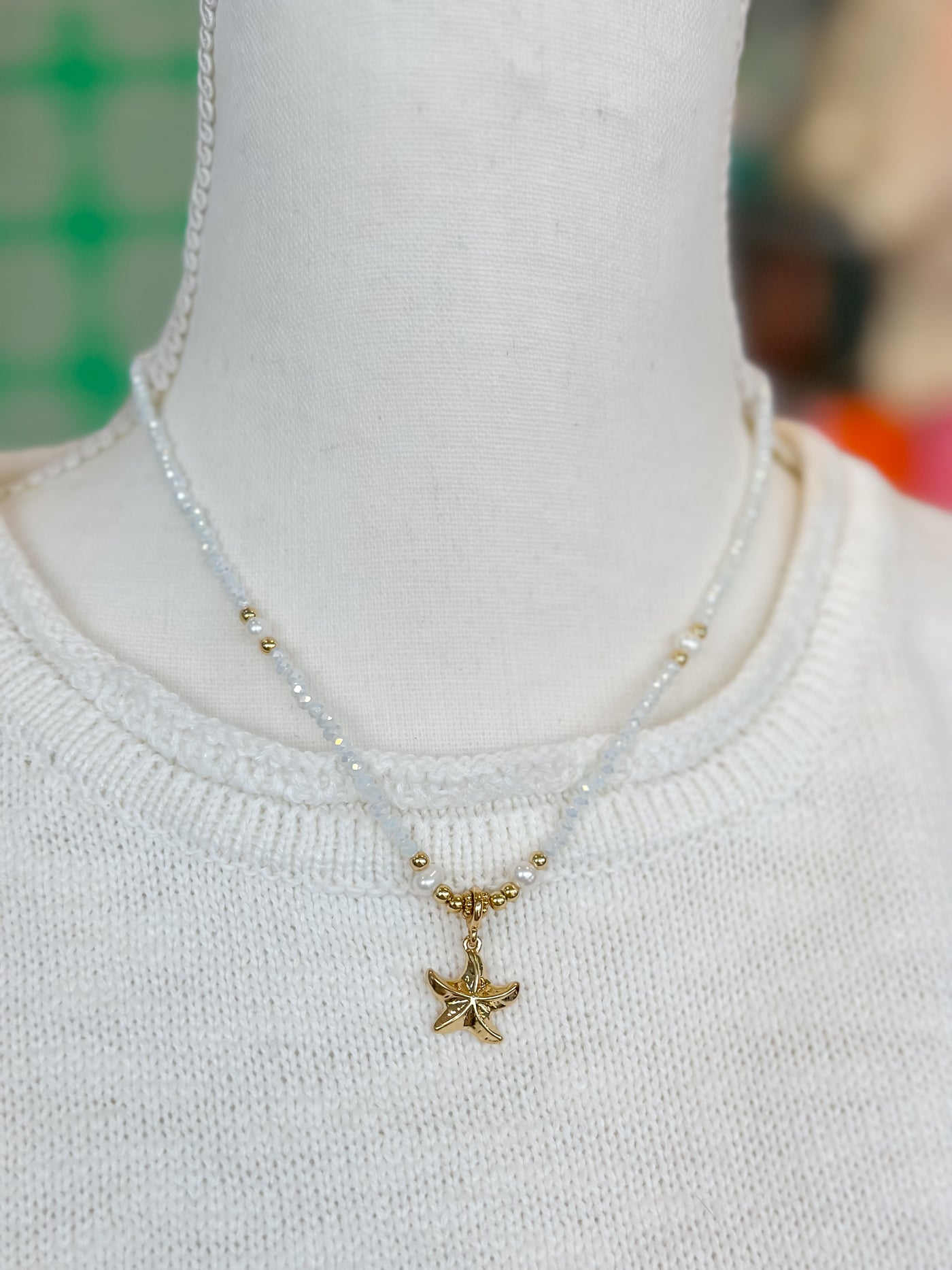 Beachy Beaded Necklace