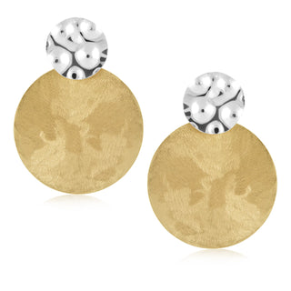Sahira Noah Two Tone Statement Earrings