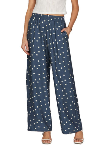 Polka Dot Wide Leg Pants
