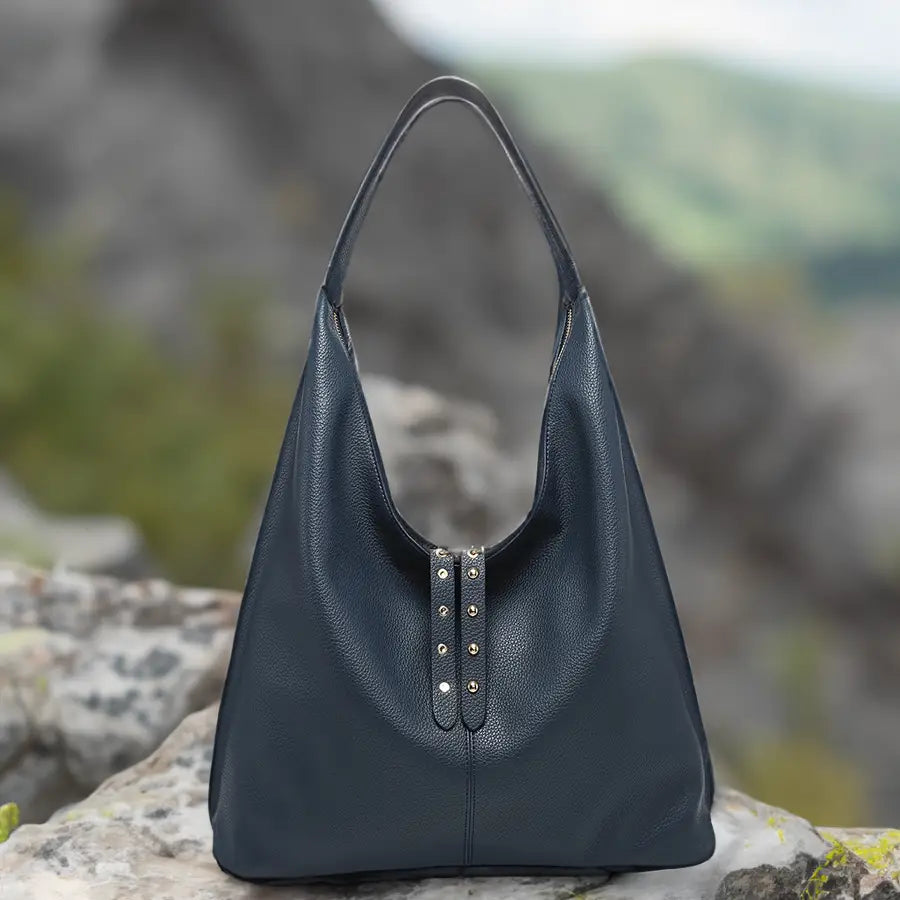 Tori Slouchy Hobo with Studded Tassels