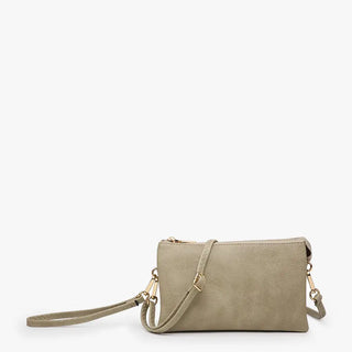 Riley 3 Compartment Wristlet/Crossbody