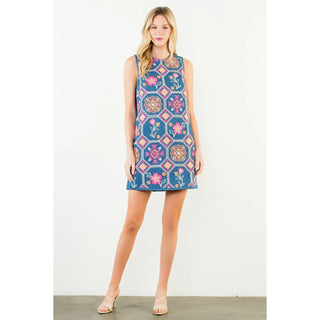 Statement Embroidery Detailed Dress