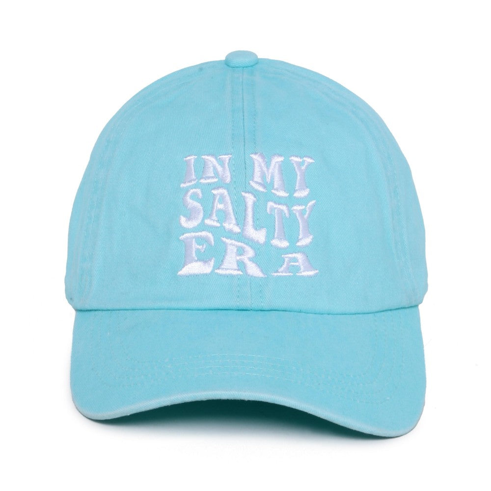 Embroidered 'in my Salty Era' Baseball Cap