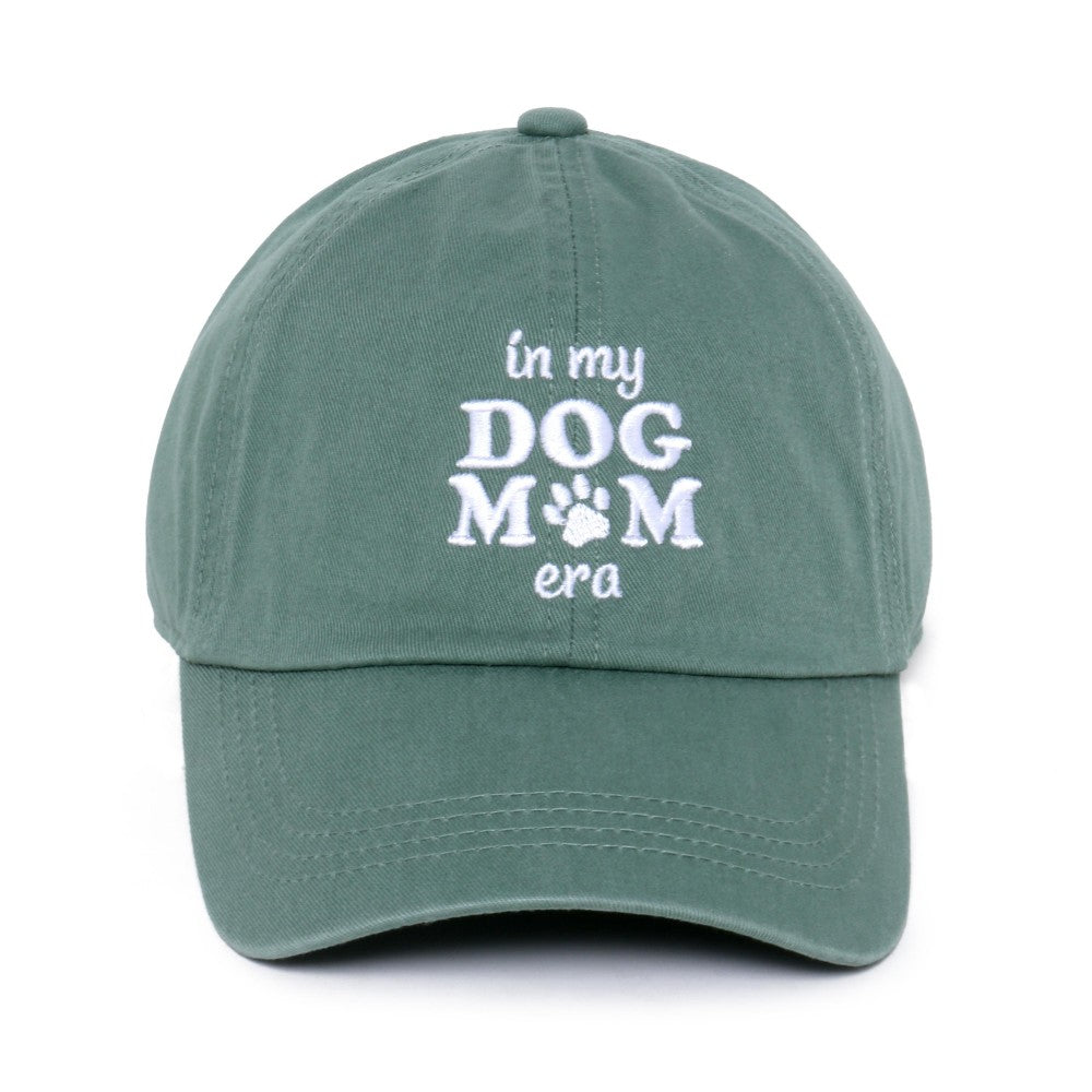 Embroidered 'in my Dog Mom Era' Baseball Cap