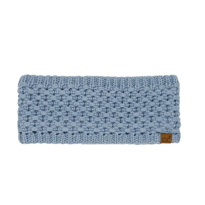 Cross Cell Stitch Knit Head Wrap