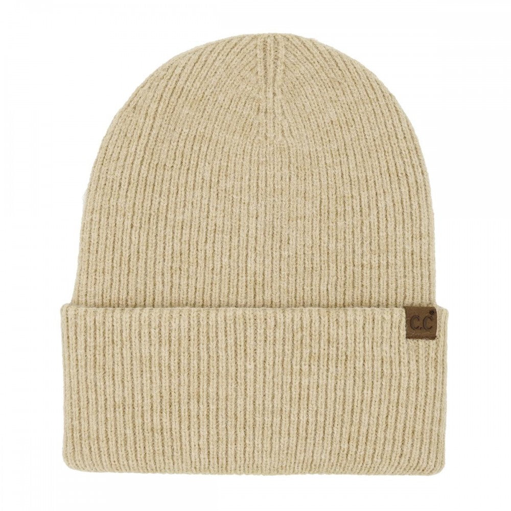 Long Folded Cuff Beanie