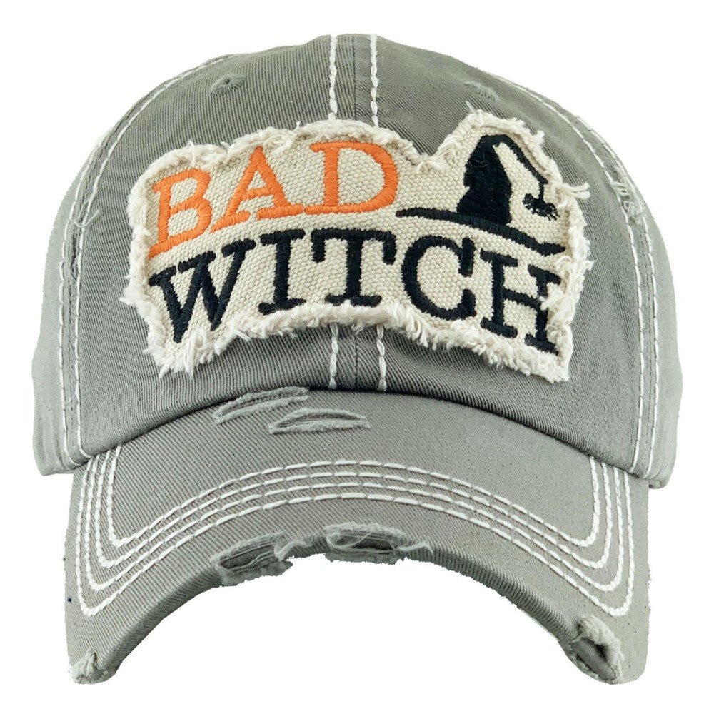 Bad Witch Halloween Baseball Cap