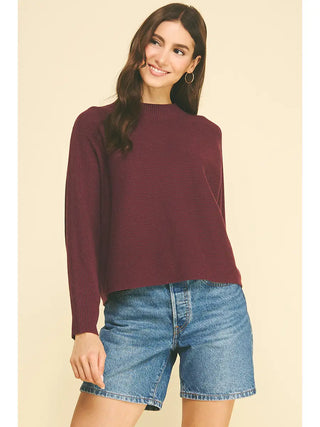 Dolman Sleeves Sweater Top