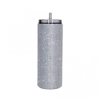 Rhinestone 20oz Tumbler With Screw on Lid and Straw