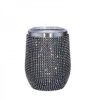 Rhinestone 12oz Stainless Wine Tumbler