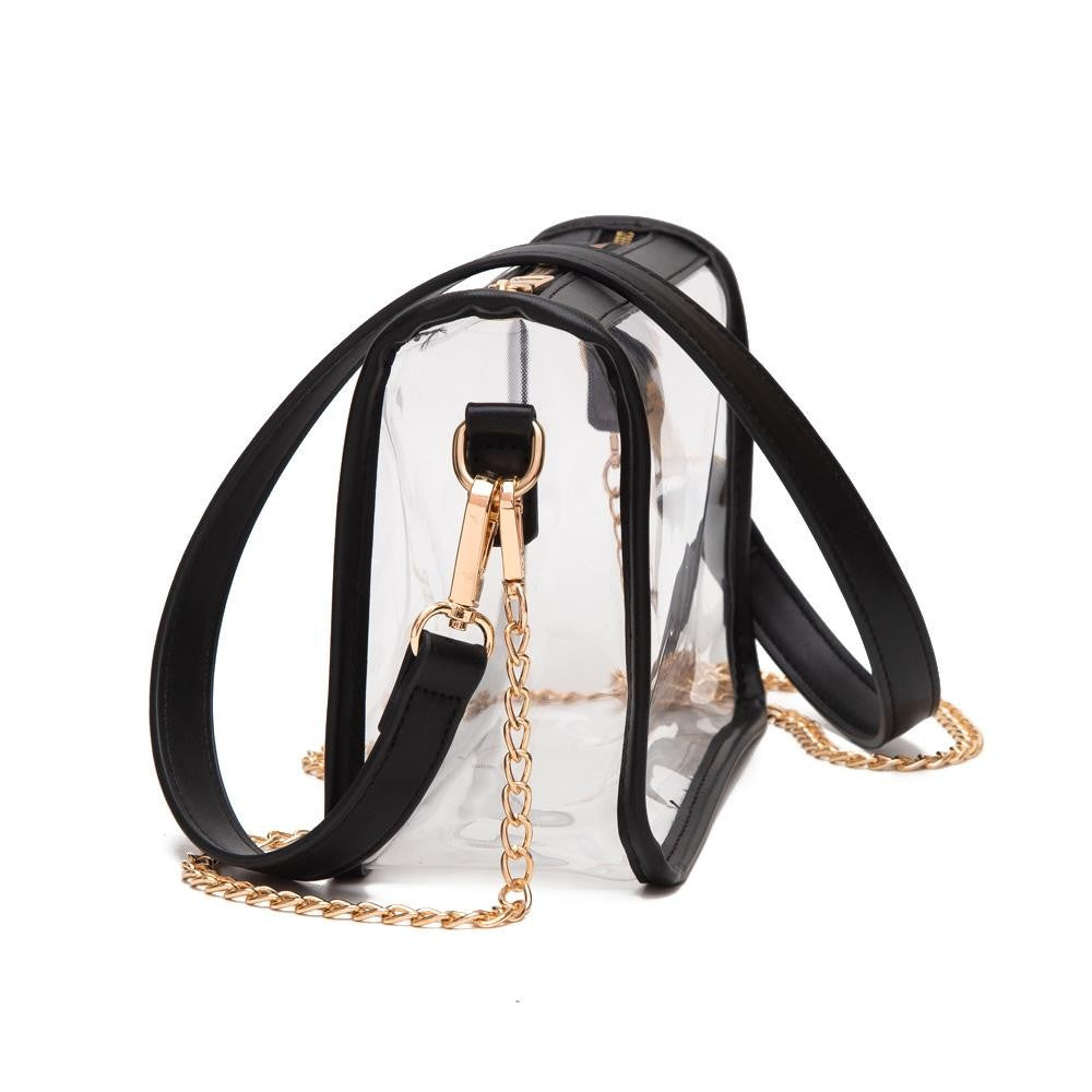 Cleo Clear Crossbody Bag