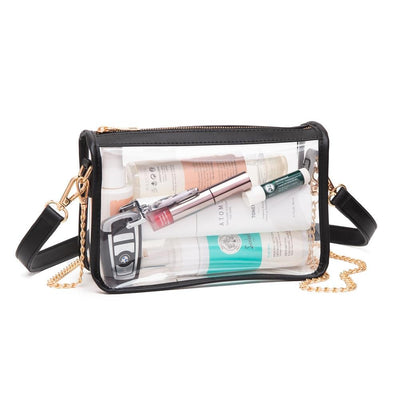 Cleo Clear Crossbody Bag