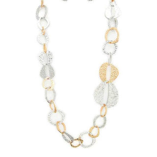 Marvelous Mix Metal Necklace