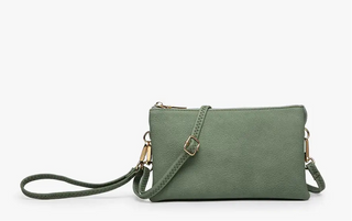 Riley 3 Compartment Wristlet/Crossbody