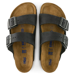 Birkenstocks Arizona Soft Footbed - Black Oiled Leather