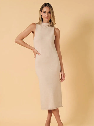 Sleeveless Sheath Midi Dress