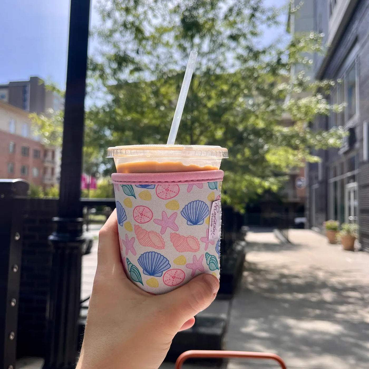 Sea Shell Coffee Sleeve