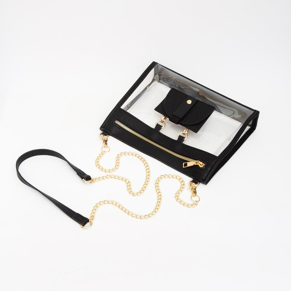 Cameron Clear Crossbody Bag