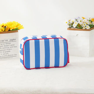 Striped Padded Pouch