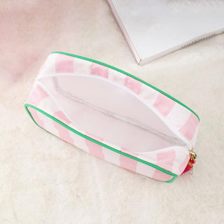 Striped Padded Pouch