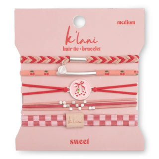 K'Lani Hair Tie Bracelets - Sweet