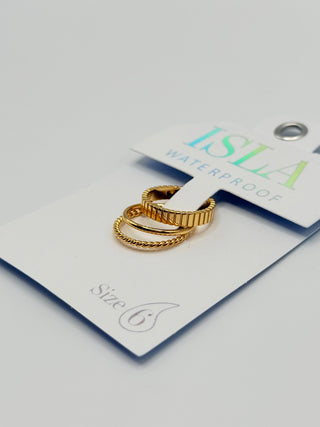 Isla Treasured Textures Ring Stack